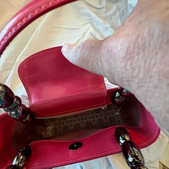 Christian Dior Lady Perla Bag - Pink - Picture 12 of 15